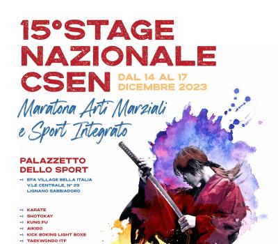 Stage Nazionale CSEN
