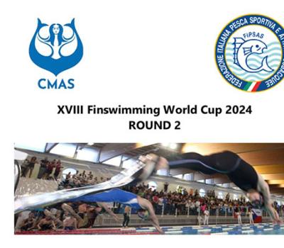 18th CMAS Finswimming World Cup, Round 2 - Lignano Sabbiadoro